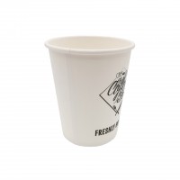 8 oz 270ml custom disposable coffee single wall paper cup 8oz